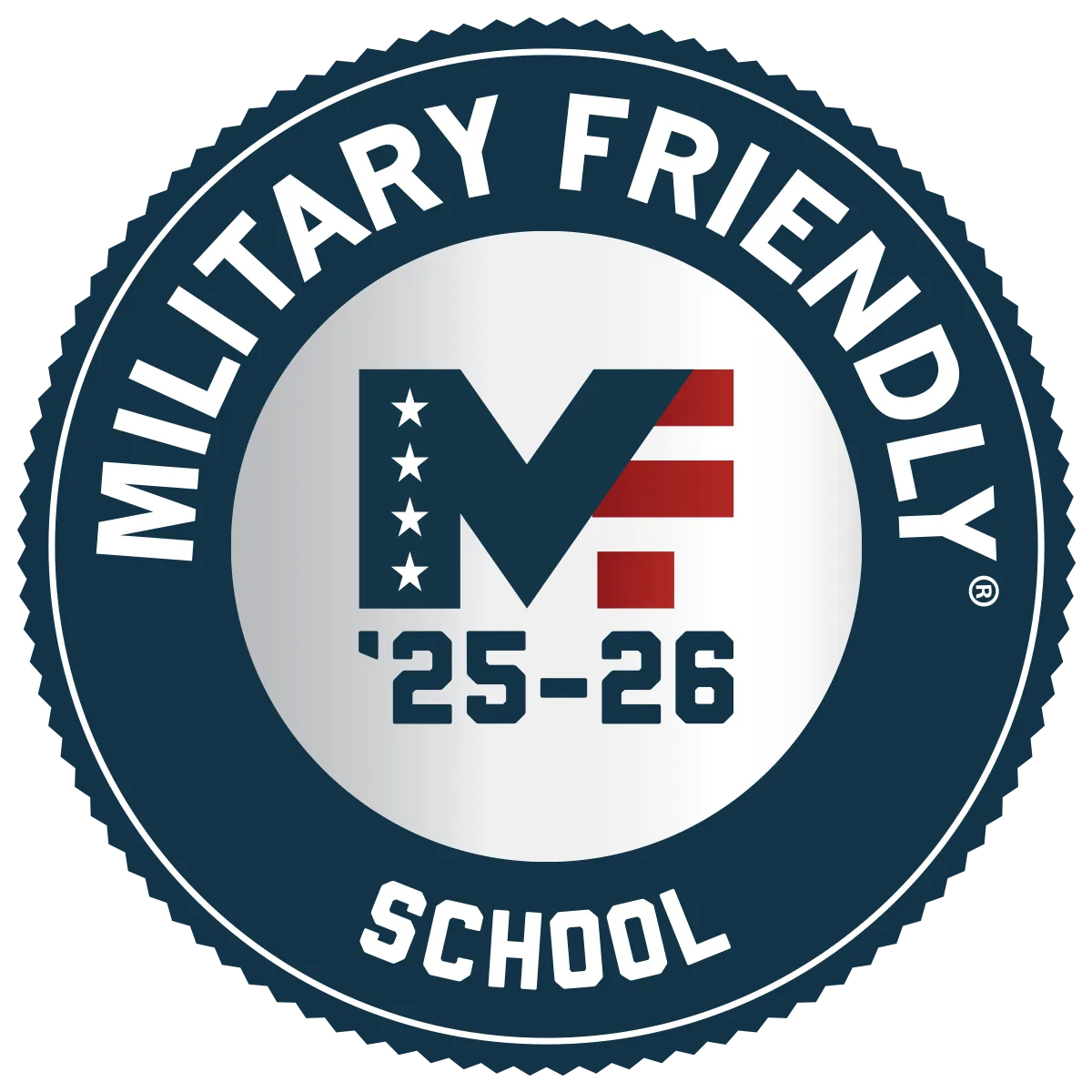 Military Friendly Badge 2025-26